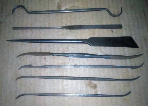 7 VINTAGE ENGINEERS / JEWELLERS FILES etc - Please C Pics N Description