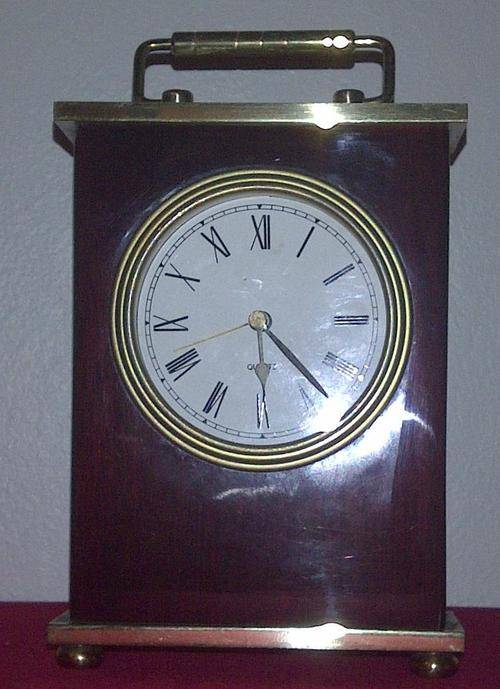 Beautiful Solid & Heavy Carriage Clock Casing - see pictures for details