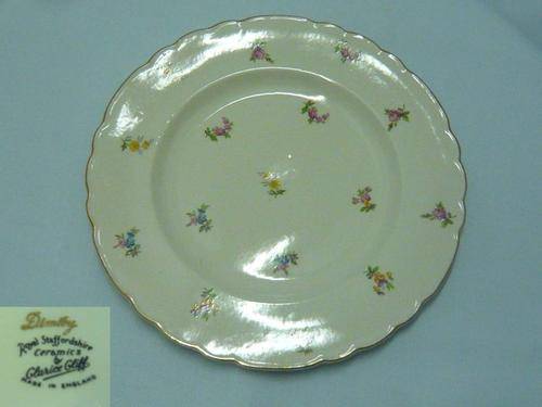 Clarice Cliff Display Plate 25cm-  See pics & Desc