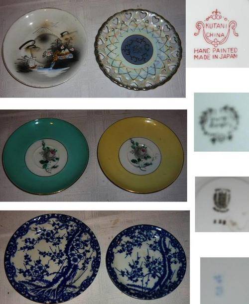 COLLECTIBLE SAUCERS JOB LOT SOLD AS FOUND - READ DESC, SEE PICs  - POSTAGE R65
