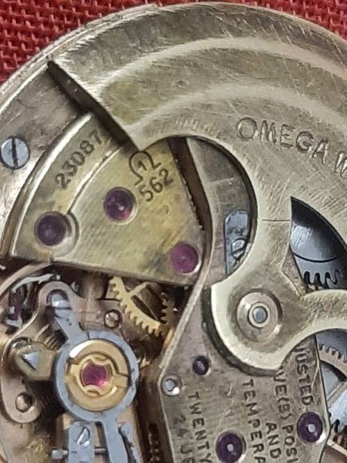 Omega Cal 562 Chronometer movements - working - see pictures - video clip available