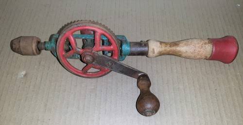 2 Vintage Egg Beater Hand Drills - 1 is a Rapid - See Pics, they part of the desc