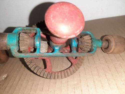 2 Vintage Egg Beater Hand Drills - 1 is a Rapid - See Pics, they part of the desc