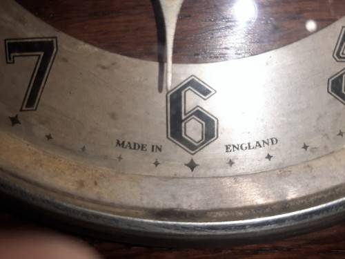 VINTAGE Enfield England Mantlel Clock - fully fuctional- Please See Picture, they part of Desc