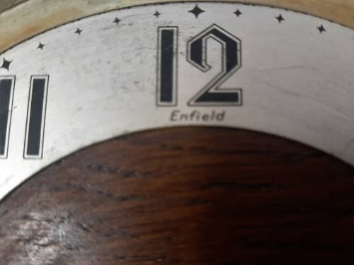 VINTAGE Enfield England Mantlel Clock - fully fuctional- Please See Picture, they part of Desc