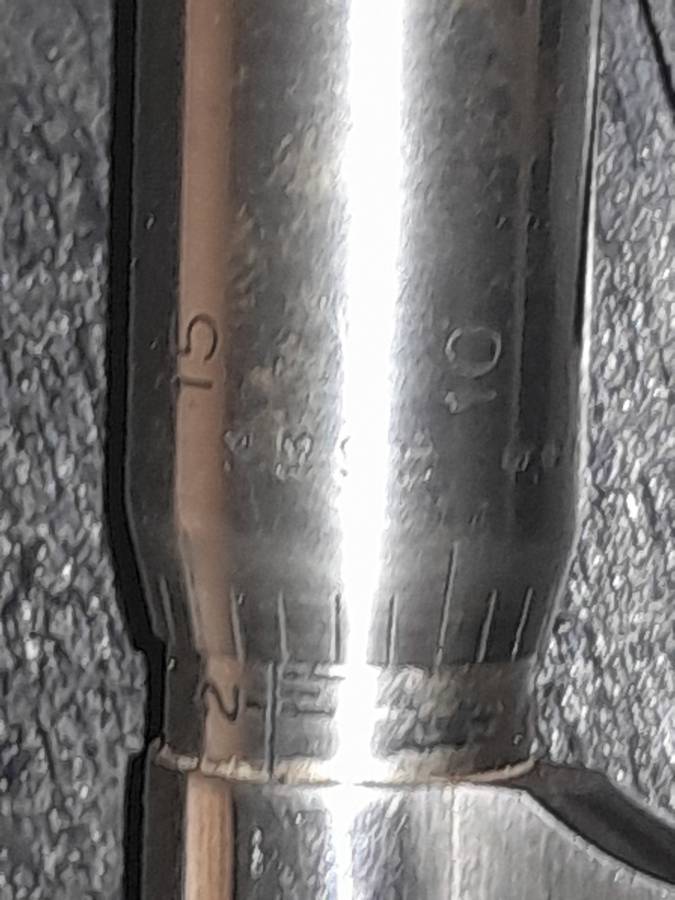 Helios 2`-3` micrometer made in Germany - like new (NOS??)  -see pic