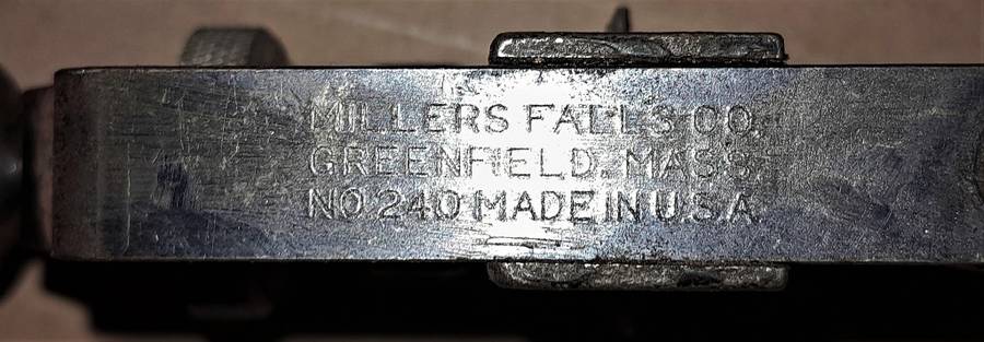 Millers Falls No. 240 Plane Iron Sharpening Guide -  R27 off if postage paid on another item