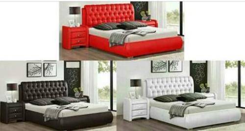 Bedroom Suite / Set ( 3 Piece) Black/White/Red