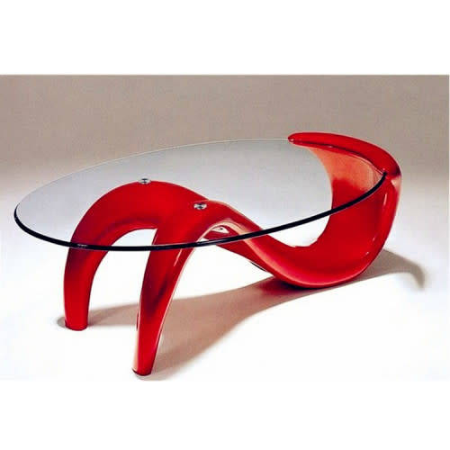 Coffee Table (Tempered Glass)
