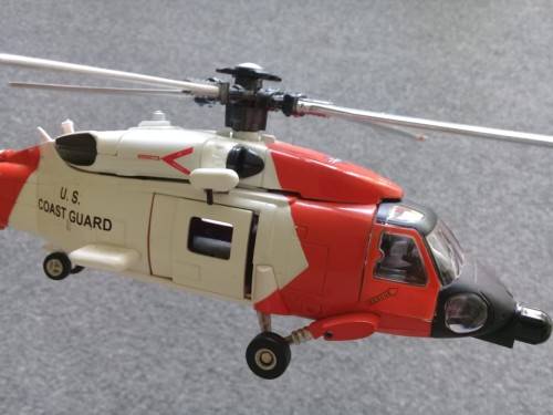 Diecast Sikorsky Jayhawk Coast Guard helicopter 1/72