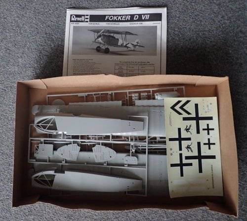 Revell 1/28 Fokker DVII - large scale.  SCARCE!
