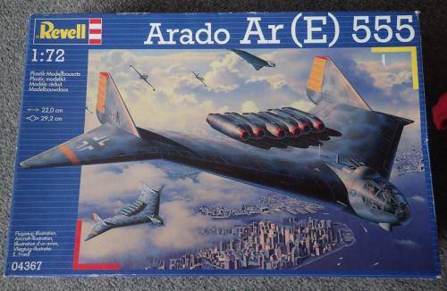 Revell 1/72 Arado E555 Jet bomber