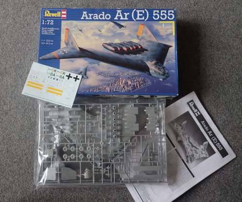 Revell 1/72 Arado E555 Jet bomber
