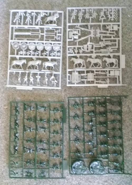 1/72 German Infantry and Artillery Set