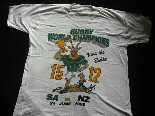 Rugby World Cup 1995 Bokke Victory T-Shirt. ANOTHER Price reduction!!