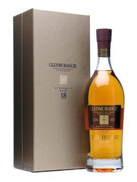 GLENMORANGIE RARE MALT SCOTCH WHISKY - 18 YR OLD