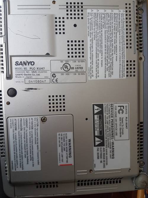 Sanyo Pro xtraX Multiverse Projector