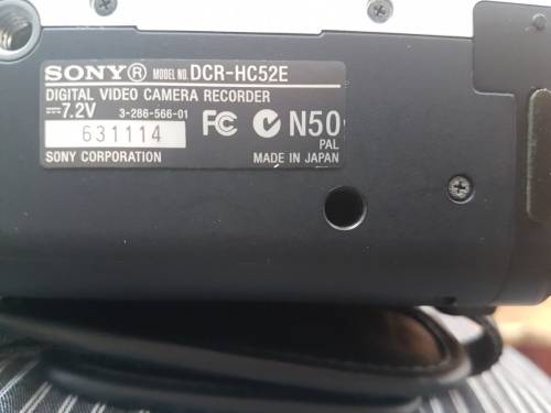 Sony DCR-HC52 MiniDV Handycam Camcorder with 40x Optical Zoom