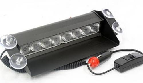 WHITE LED DASHBOARD STROBE