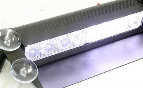 WHITE LED DASHBOARD STROBE