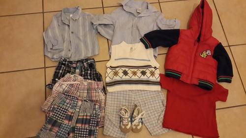 Mixed lot of baby boy clothing