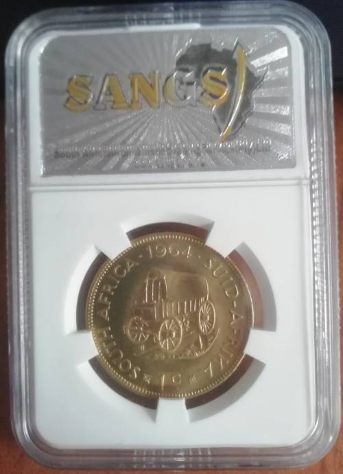 1964 S. Africa 1 cent