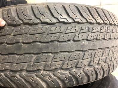 2x 285/60/18 geolander tyres