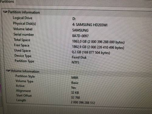 External 3.5" 2Tb harddrive