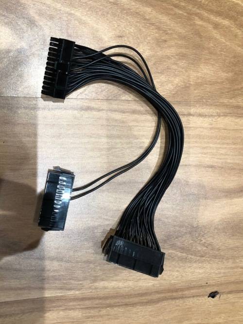 ATX power 2x 2 and 3x 3 way power supply joiners for switching on aditional power supplys on