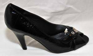 STYLISH LADIES SHOES FROM ZOOM BLACK - SIZE 7