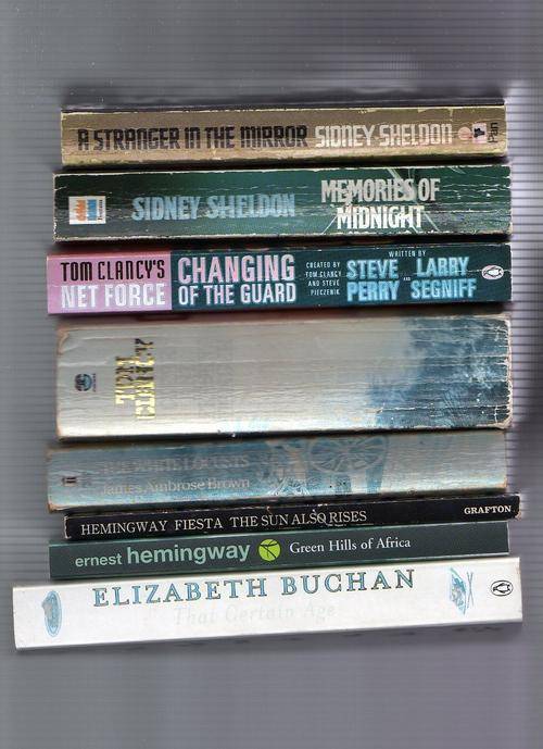 Lot of 8 Paperbacks by various Authors (See listing)