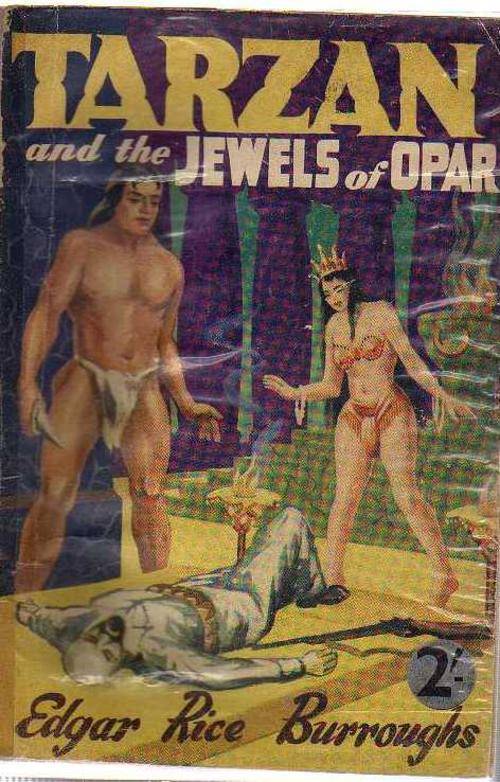 TARZAN and the Jewels of OPAR - Edgar Rice Burroughs (old)