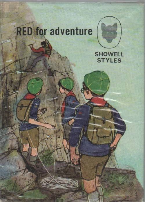 RED FOR ADVENTURE - SHOWELL STYLES (1 ST EDITION 1965)