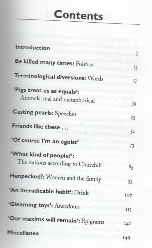 THE WICKED WIT OF WINSTON CHURCHILL - DOMINIQUE ENRIGHT (1 ST PUBL 2001)