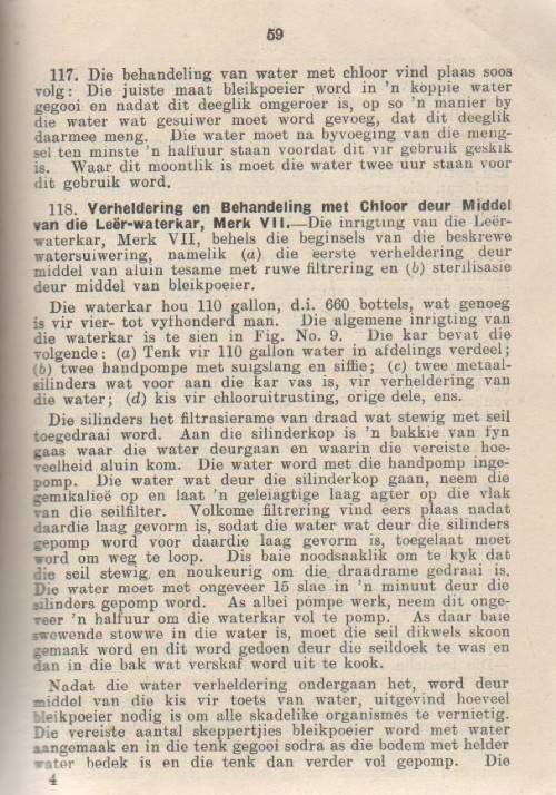 HANDBOEK OOR DIE GESONDHEIDSLEER VIR DIE MILITERE DIENS - STAATSDRUKKER (1931)