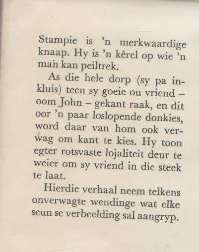 STAMPIE - AT VAN WYK (1968)