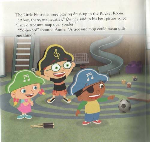 DISNEY'S LITTLE EINSTEINS, PIRATE'S TREASURE - MARCY KELMAN (2007)