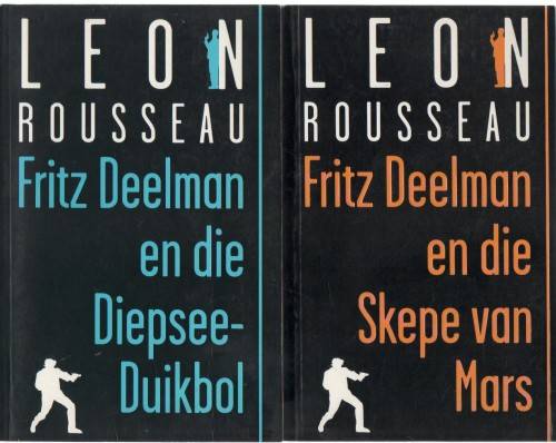 VOLLEDIGE STEL VAN AG FRITZ DEELMAN BOEKE DEUR LEON ROUSSEAU WAARVAN 1 GETEKEN IS