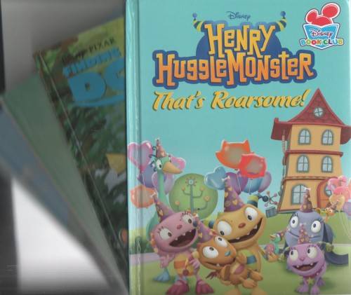 FIVE HARD COVER WALT DISNEY BOOKCLUB BOOKS