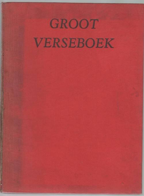 GROOT VERSEBOEK - DJ OPPERMAN (1 STE UITGAWE 1951)