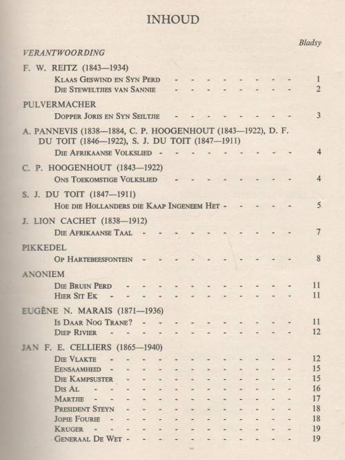 GROOT VERSEBOEK - DJ OPPERMAN (1 STE UITGAWE 1951)