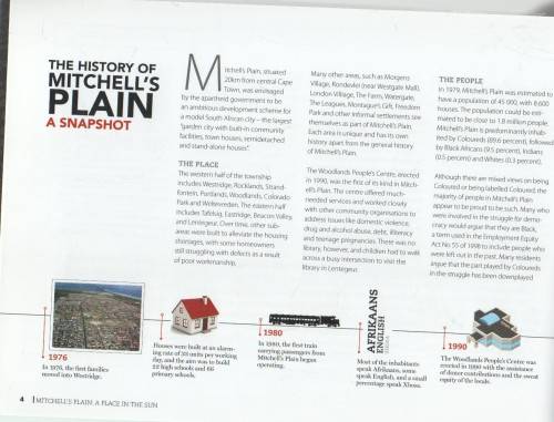 MITCHELL'S PLAIN , A PLACE IN THE SUN - MARLENE LE ROUX