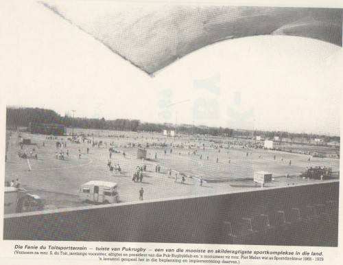 PUK-RUGBY 1906 - 1989 - J H  VAN ZYL (1990)