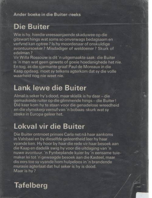 Die Buiter en sy Bende - Gerrie Radlof (2 DE UITGAWE 1973)