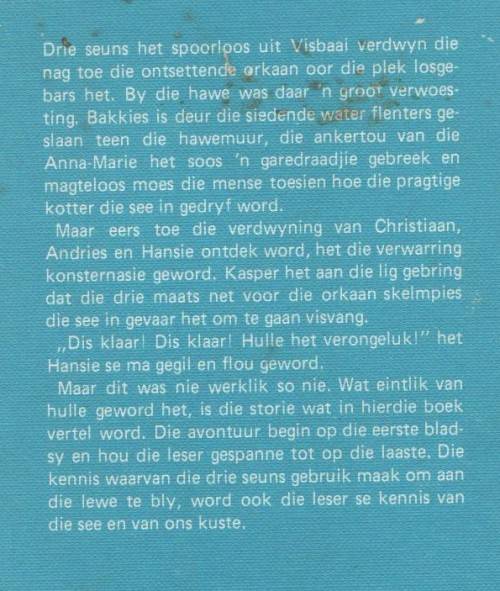 DIE VISTERMANNE STRAND - J A LUCKHOFF (2 DE UITGAWE 1980)