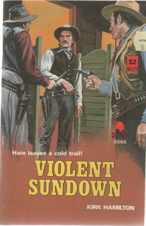 FIVE CLEVELAND WESTERN PAPERBACKS (CAFE BOOKS)