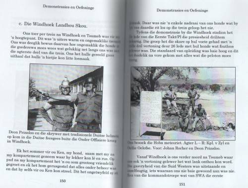 K-9 HONDE SOLDATE, MEMOIRS VD SA WEERMAG HONDE SENTRUM - PEET COETZEE (2010)