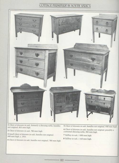 COTTAGE FURNITURE IN SOUTH AFRICA - JOHN KENCH
