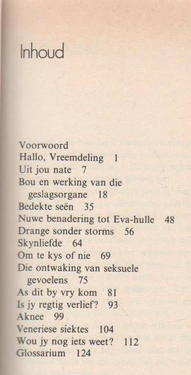WAT SEUNS WIL WEET - DR JAN VAN ELFEN (4 DE DRUK 1989)