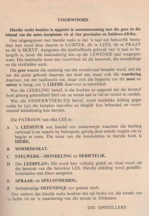 AFRIKAANS MY TAAL4 -  PF DE KLERK & J J VAN L SADIE (3 DE DRUK 1986)